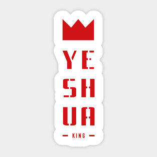 CROWN YESHUA KING Sticker